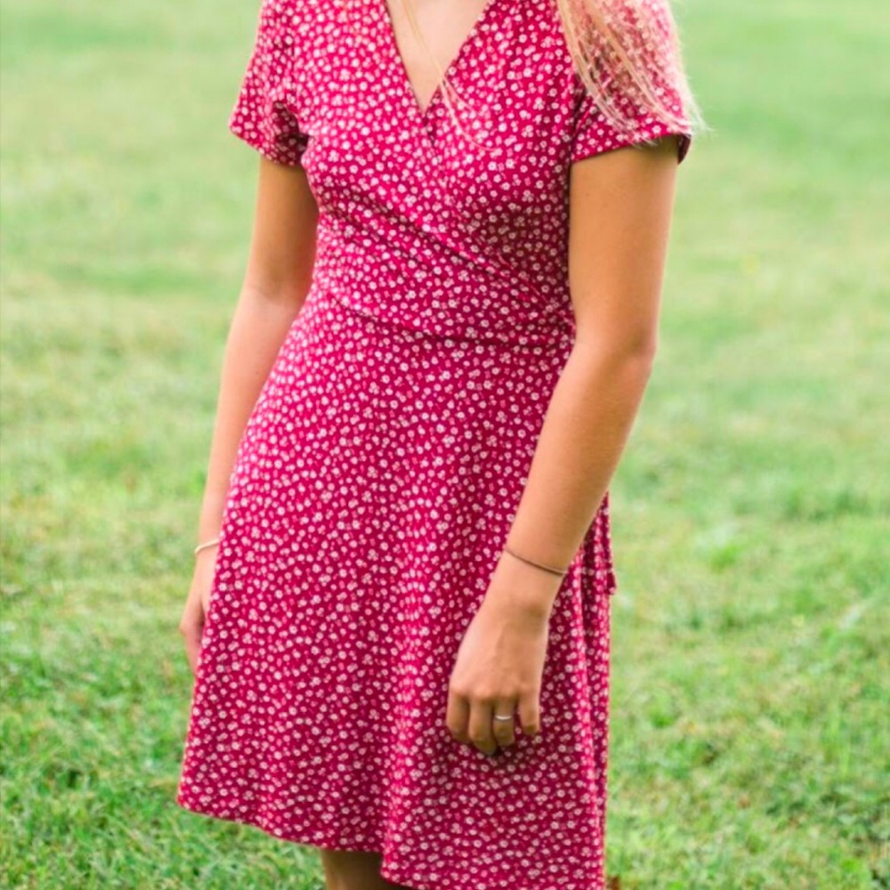 Mini Wrap Dress | Old Navy | M